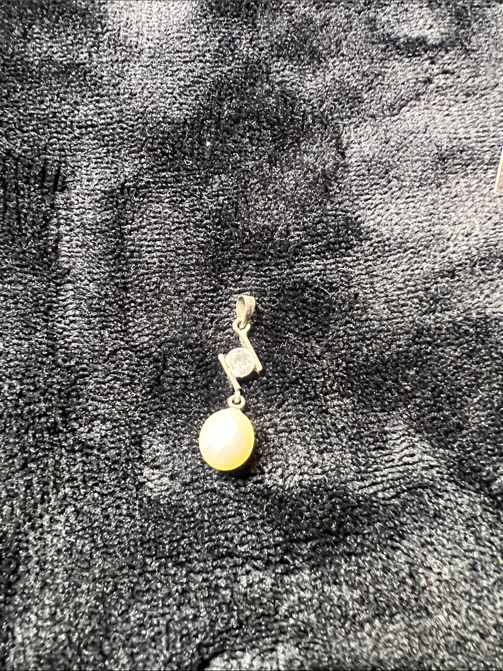 Classic Yellow Pearl Drop Pendant - Women Jewelry
